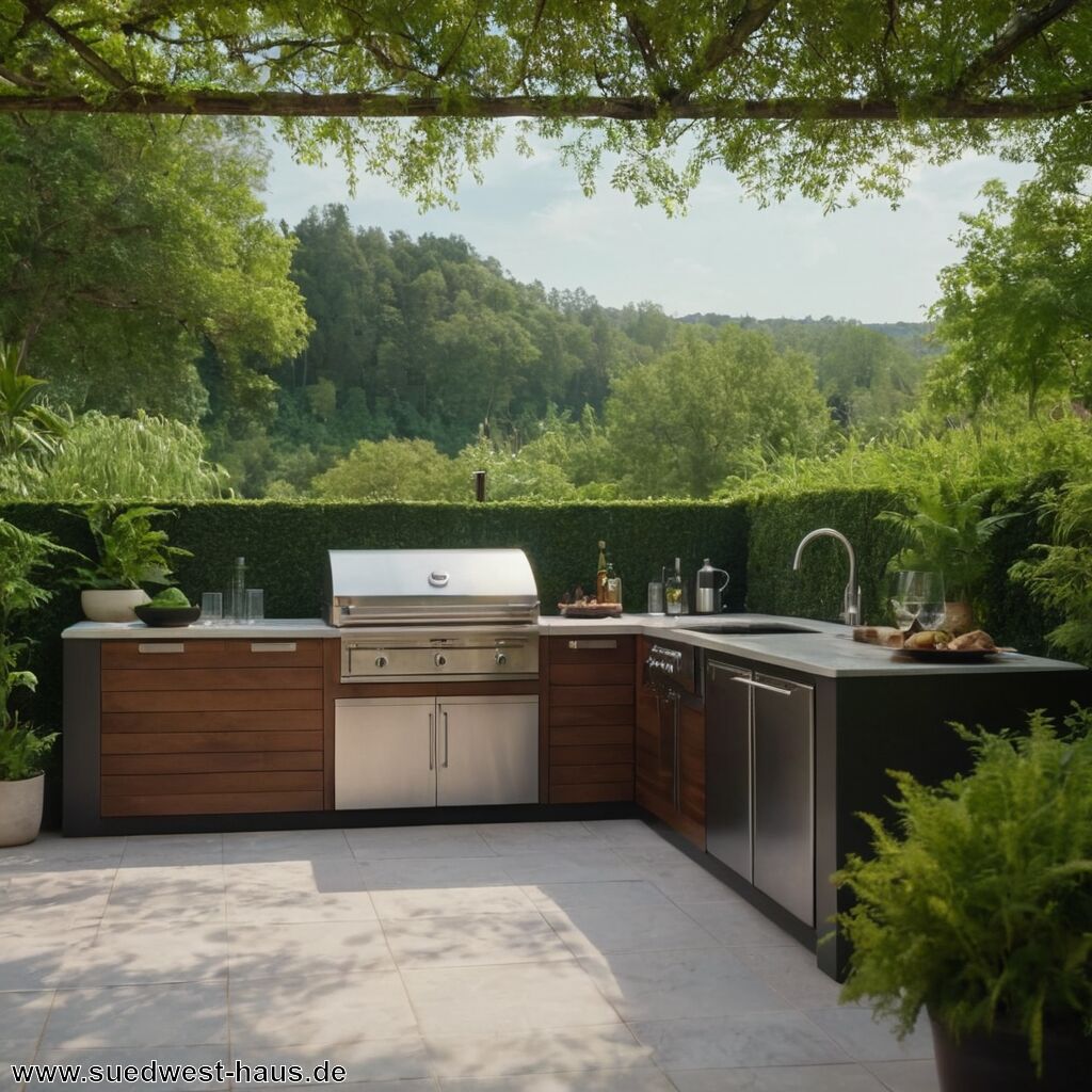 Warum eine Außenküche beim Hausbau gleich mitgeplant werden sollte