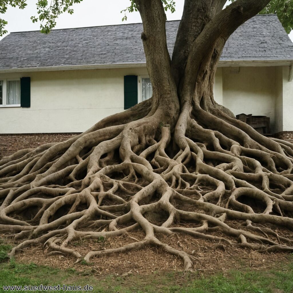 Baumwurzeln und Hausbau: Unsichtbare Gefahr auf dem eigenen Grundstück