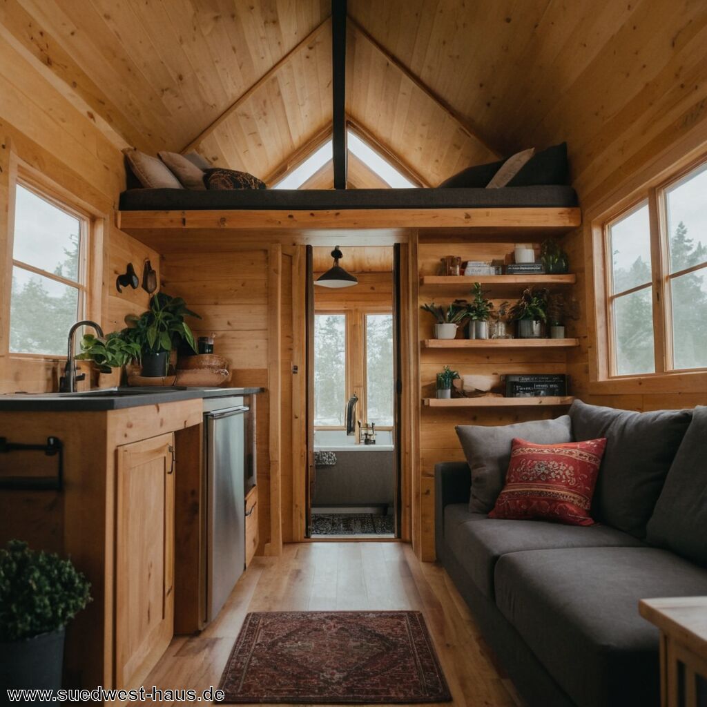 Tiny House Innenarchitektur: Wie man auf 20 m² alles unterbringt