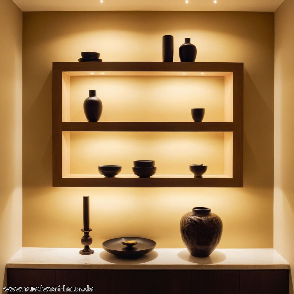 Wandnischen optimal nutzen: Praktische Ideen und Beispiele