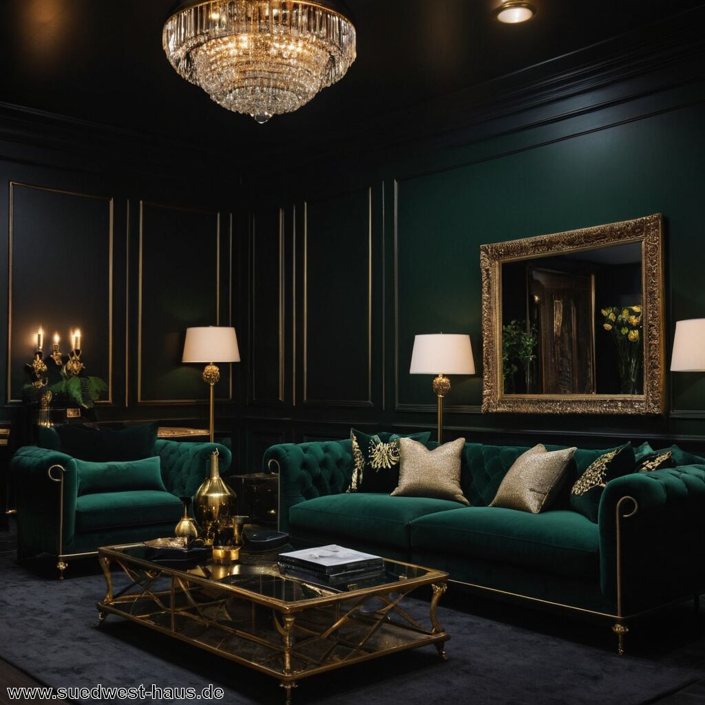 Schwarz in der Inneneinrichtung: Mut zur dunklen Eleganz