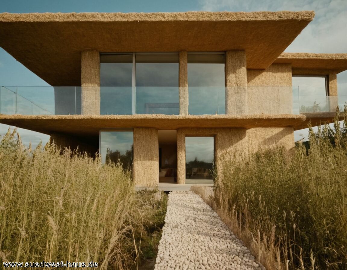 Kombination der Materialien für Stabilität - Mauern mit Hanf, Stroh und Lehm – moderne Techniken für alternative Häuser