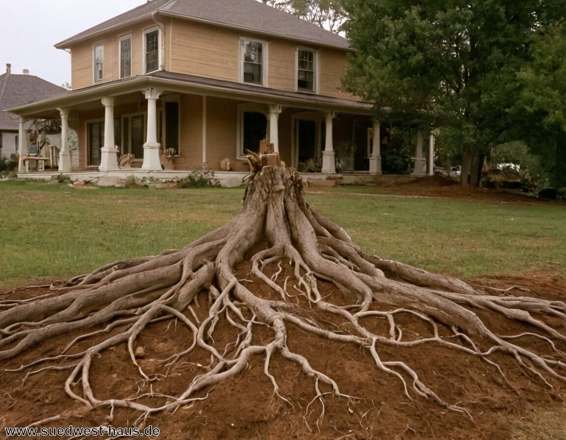 Langfristige Folgen von Wurzelintrusion verstehen   - Baumwurzeln und Hausbau: Unsichtbare Gefahr auf dem eigenen Grundstück