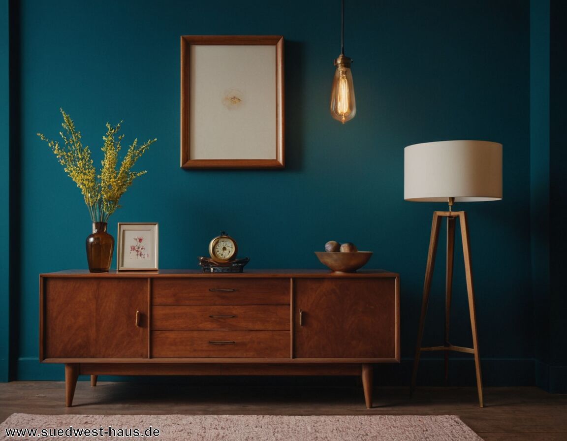 Minimalismus trifft auf nostalgisches Design   - Tradition trifft Moderne: Alte Möbelstücke neu interpretiert