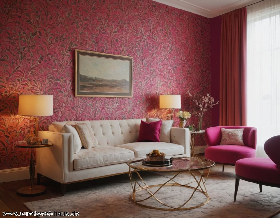 Minimalismus vs Opulente Designs  - Die Rückkehr der Tapete: Neue Trends jenseits von Retro-Mustern