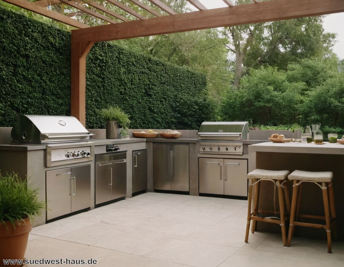 Individuelle Gestaltungsmöglichkeiten - Warum eine Außenküche beim Hausbau gleich mitgeplant werden sollte