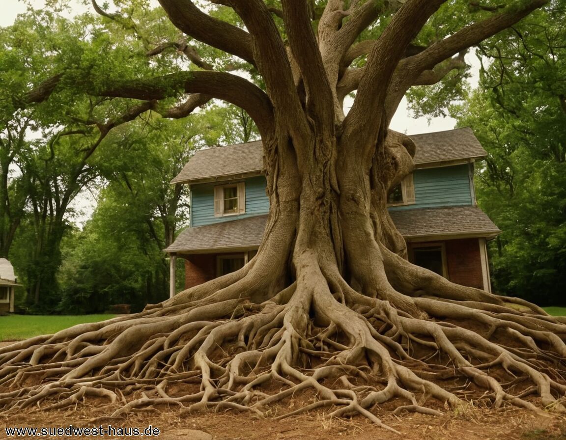 Gutachter für Baum- und Wurzelanalyse hinzuziehen   - Baumwurzeln und Hausbau: Unsichtbare Gefahr auf dem eigenen Grundstück
