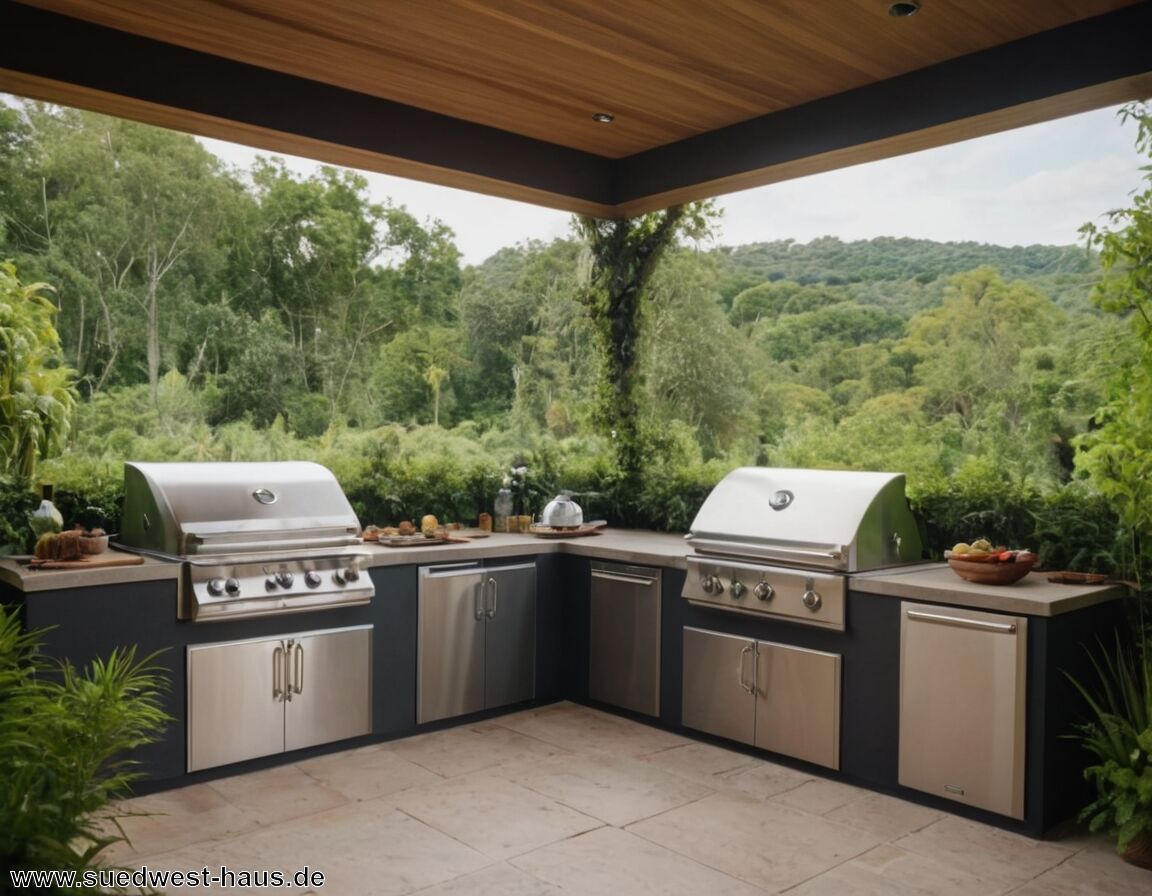 Warum eine Außenküche beim Hausbau gleich mitgeplant werden sollte