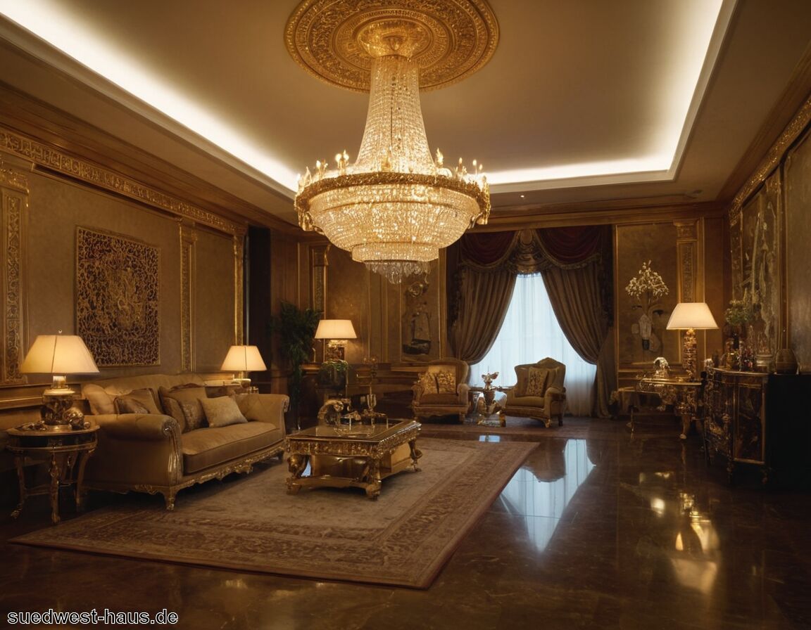 Verwendung seltener und teurer Materialien - Die teuererste Inneneinrichtung der Welt - Was ist wirklich Luxus